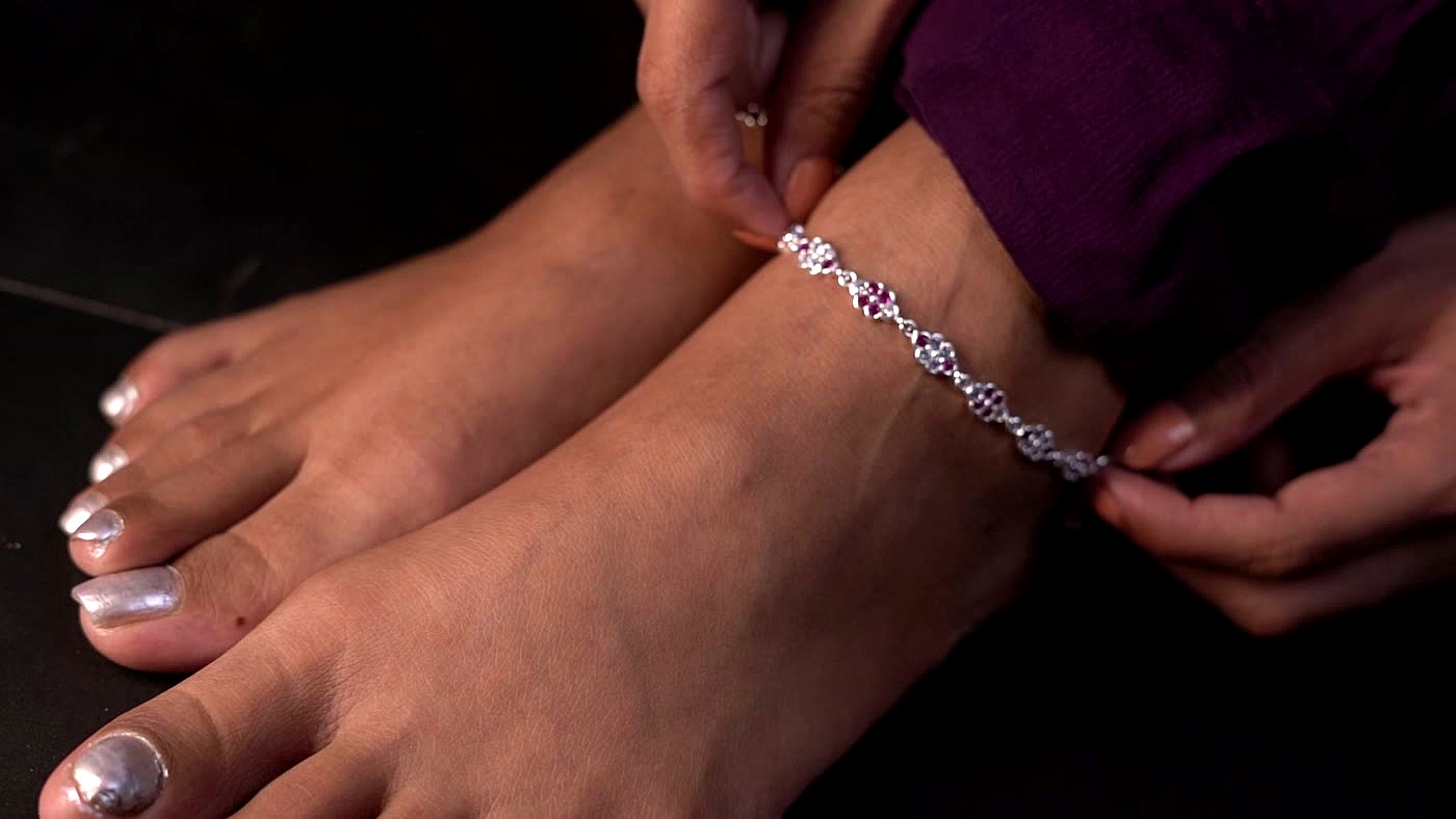 Silver Anklets