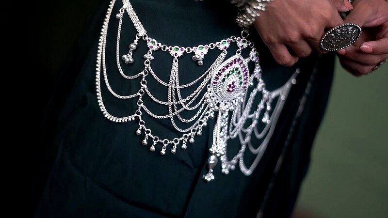 Beaded Mekhla